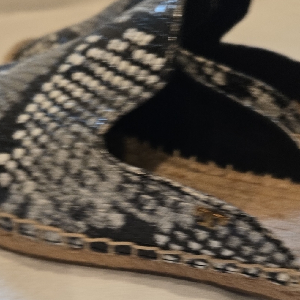 Tory Burch Black and White Espadrilles - Picture 6 of 6